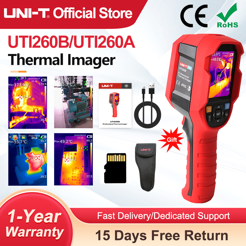 Thermal Imaging Camera Pcb Repair - UNI-T UTI260B UTI260A 열화상 카메라 256X192