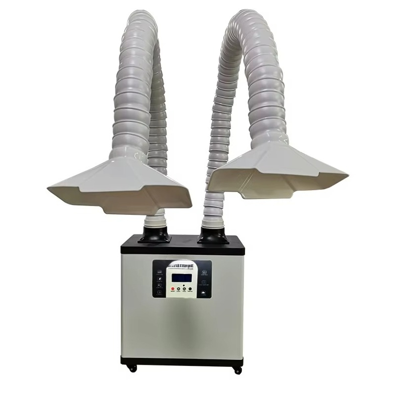 C200Y 휴대용 고출력 듀얼 암 납땜 연기 추출기 미 - Fume Extractor Soldering Dual Arm 리뷰 및 가격